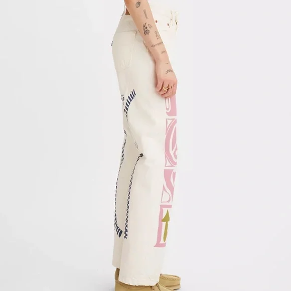 LEVI’S 501 90’s Crazy Legs Summer of Love Collection - Picture 8 of 16